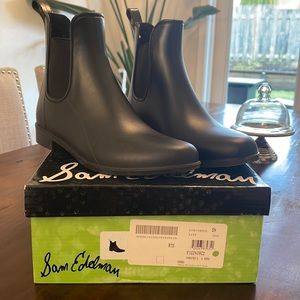 Sam Edelman women waterproof rain boot